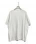 LOEWE (ロエベ) アナグラム刺繍Tシャツ ホワイト サイズ:XXL：25000円