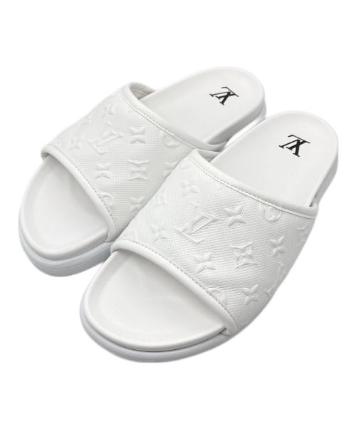 LOUIS VUITTON（ルイ ヴィトン）LOUIS VUITTON (ルイ ヴィトン) マイアミサンダル ホワイト サイズ:7の古着・服飾アイテム