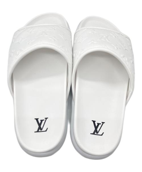 LOUIS VUITTON（ルイ ヴィトン）LOUIS VUITTON (ルイ ヴィトン) マイアミサンダル ホワイト サイズ:7の古着・服飾アイテム