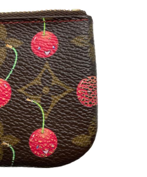 LOUIS VUITTON（ルイ ヴィトン）LOUIS VUITTON (ルイ ヴィトン) ポシェットクレ モノグラム・チェリー ブラウンの古着・服飾アイテム