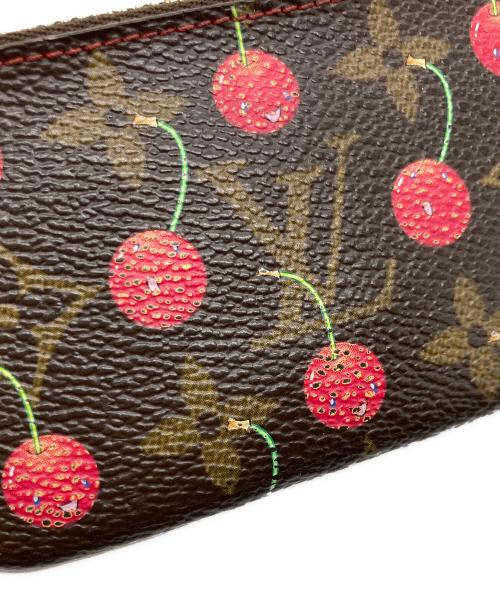 LOUIS VUITTON（ルイ ヴィトン）LOUIS VUITTON (ルイ ヴィトン) ポシェットクレ モノグラム・チェリー ブラウンの古着・服飾アイテム