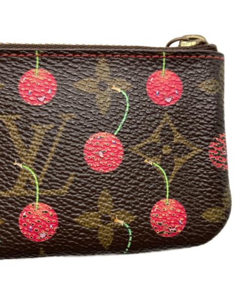 LOUIS VUITTON（ルイ ヴィトン）LOUIS VUITTON (ルイ ヴィトン) ポシェットクレ モノグラム・チェリー ブラウンの古着・服飾アイテム