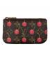LOUIS VUITTON (ルイ ヴィトン) ポシェットクレ モノグラム・チェリー ブラウン：20000円