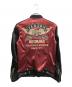 VANSON (バンソン) ライダースジャケット レッド×ブラック サイズ:M：8000円