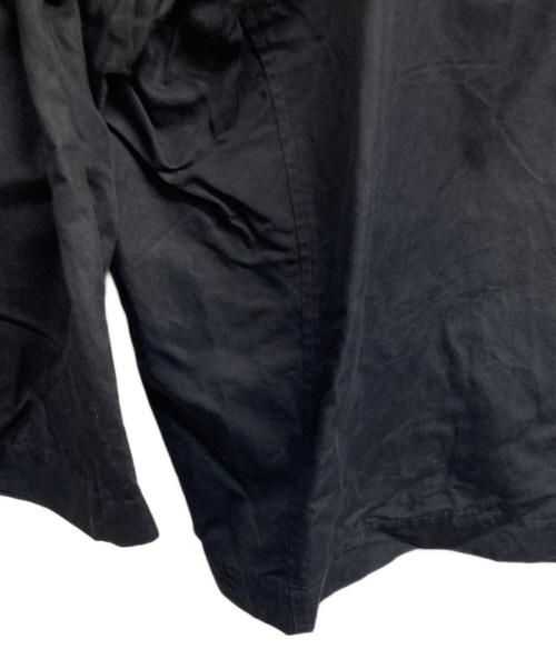 Y's（ワイズ）Y's (ワイズ) コットンリネンワイドパンツ ブラック サイズ:2の古着・服飾アイテム