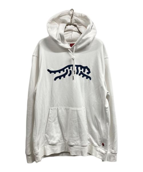 SUN DAY RED（サンデーレッド）SUN DAY RED (サンデーレッド) プルオーバーパーカー ホワイト サイズ:Lの古着・服飾アイテム