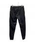 1piu1uguale3 (ウノピュウノウグァーレトレ) BIKER RIB/サイドジップストレッチパンツ ブラック サイズ:Ⅴ：15000円