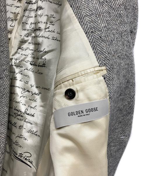 GOLDEN GOOSE（ゴールデングース）GOLDEN GOOSE (ゴールデングース) ダブルブレストジャケット グレー サイズ:48の古着・服飾アイテム