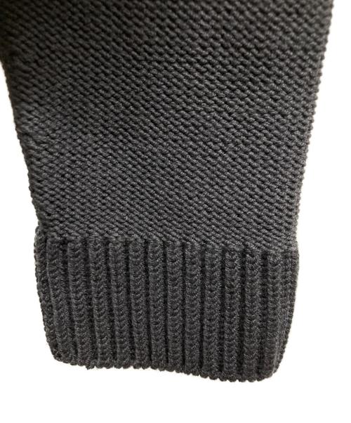 GIORGIO ARMANI（ジョルジオアルマーニ）GIORGIO ARMANI (ジョルジオアルマーニ) ウールニットカーディガン ブラック サイズ:50の古着・服飾アイテム
