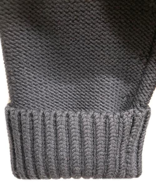 GIORGIO ARMANI（ジョルジオアルマーニ）GIORGIO ARMANI (ジョルジオアルマーニ) ウールニットカーディガン ブラック サイズ:50の古着・服飾アイテム
