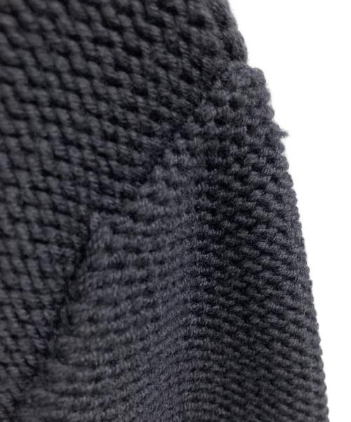 GIORGIO ARMANI（ジョルジオアルマーニ）GIORGIO ARMANI (ジョルジオアルマーニ) ウールニットカーディガン ブラック サイズ:50の古着・服飾アイテム