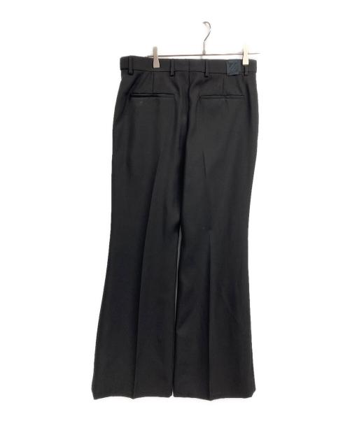 LOUIS VUITTON（ルイ ヴィトン）LOUIS VUITTON (ルイ ヴィトン) 24AW フレア ウール スラックスパンツ ブラック サイズ:48の古着・服飾アイテム