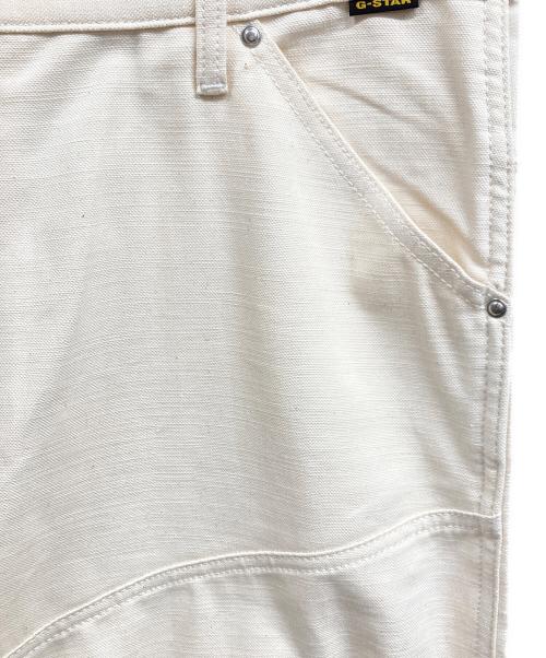 G-STAR RAW（ジースターロゥ）G-STAR RAW (ジースターロゥ) 5620 3Dパンツ アイボリー サイズ:36の古着・服飾アイテム