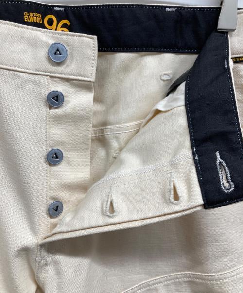 G-STAR RAW（ジースターロゥ）G-STAR RAW (ジースターロゥ) 5620 3Dパンツ アイボリー サイズ:36の古着・服飾アイテム