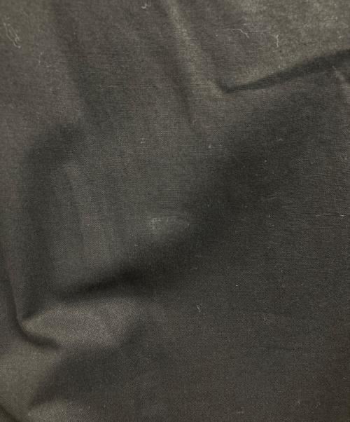 Y's（ワイズ）Y's (ワイズ) コットンウェストギャザーノースリーブワンピース ブラック サイズ:1の古着・服飾アイテム