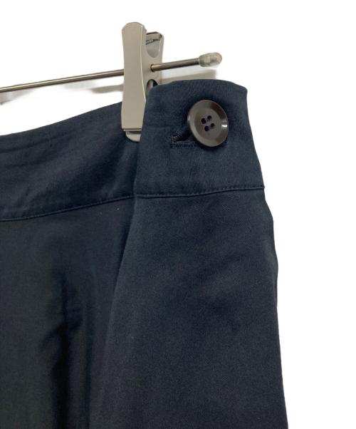 yohji yamamoto+noir（ヨウジヤマモトプリュスノアール）yohji yamamoto+Noir (ヨウジヤマモトプリュスノアール) ロングフレアスカート ブラック サイズ:2の古着・服飾アイテム