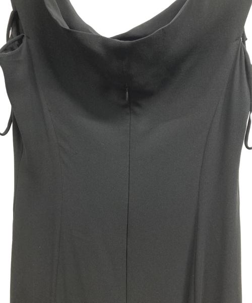 yohji yamamoto+noir（ヨウジヤマモトプリュスノアール）yohji yamamoto+Noir (ヨウジヤマモトプリュスノアール) ノースリーブワンピース ブラック サイズ:2の古着・服飾アイテム