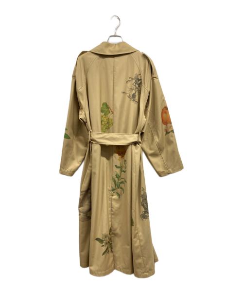 Ameri（アメリ）AMERI (アメリ) ELEANOR TRENCH COAT ベージュ サイズ:Ｓの古着・服飾アイテム