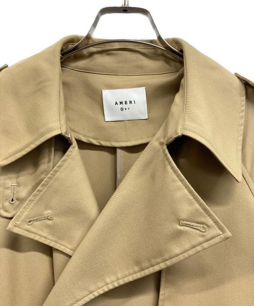 Ameri（アメリ）AMERI (アメリ) ELEANOR TRENCH COAT ベージュ サイズ:Ｓの古着・服飾アイテム