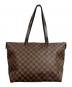 LOUIS VUITTON (ルイ ヴィトン) ダミエ イエナMM トートバッグ エベヌ：130000円