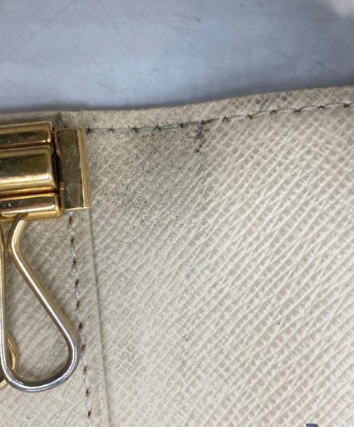 LOUIS VUITTON（ルイ ヴィトン）LOUIS VUITTON (ルイ ヴィトン) 4連キーケース アイボリーの古着・服飾アイテム