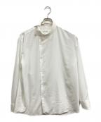 LAD MUSICIANラッドミュージシャン）の古着「DIAGONAL BIG SHIRT」｜ホワイト