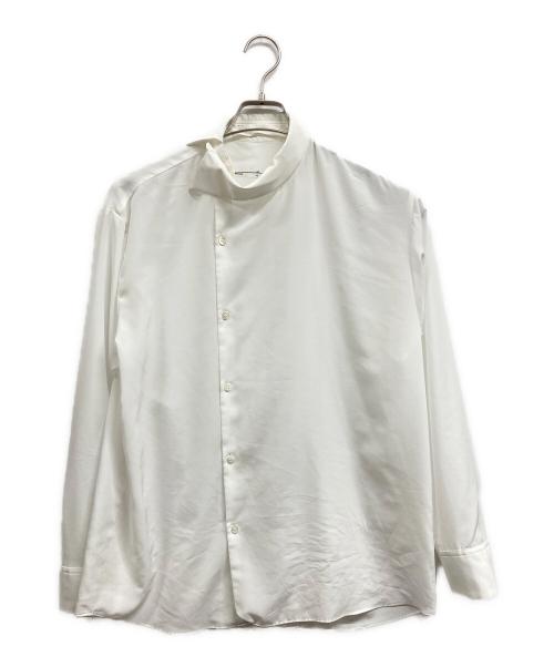 LAD MUSICIAN（ラッドミュージシャン）LAD MUSICIAN (ラッドミュージシャン) DIAGONAL BIG SHIRT ホワイト サイズ:42の古着・服飾アイテム