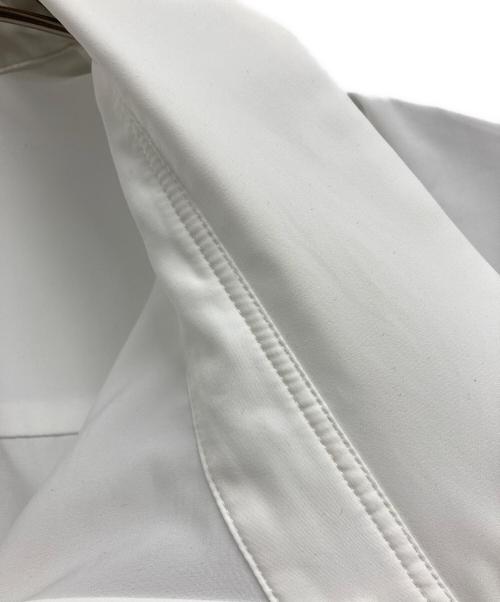 LAD MUSICIAN（ラッドミュージシャン）LAD MUSICIAN (ラッドミュージシャン) DIAGONAL BIG SHIRT ホワイト サイズ:42の古着・服飾アイテム