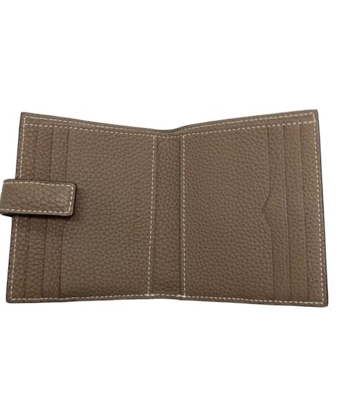 bonaventura（ボナベンチュラ）bonaventura (ボナベンチュラ) カードケース ベージュの古着・服飾アイテム