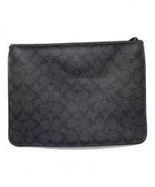 COACH（コーチ）の古着「セカンドバッグ」｜ブラック