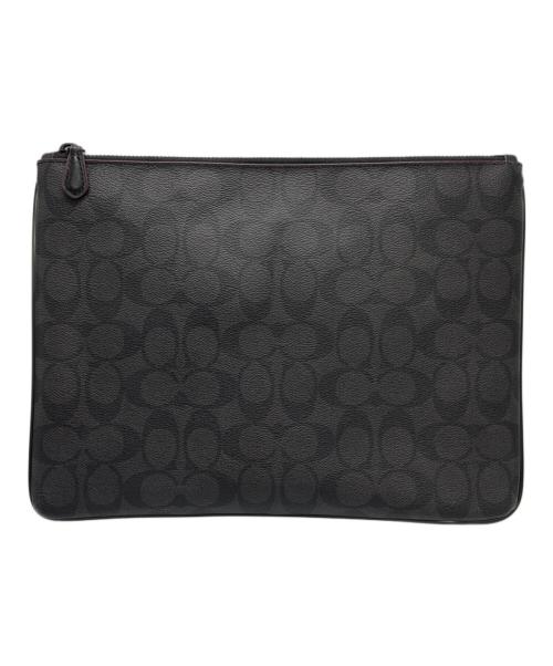 COACH（コーチ）COACH (コーチ) セカンドバッグ ブラックの古着・服飾アイテム