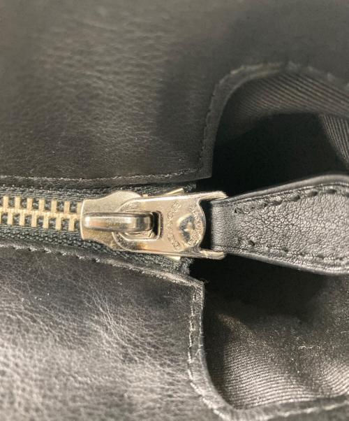 COACH（コーチ）COACH (コーチ) レザートートバッグ ブラックの古着・服飾アイテム