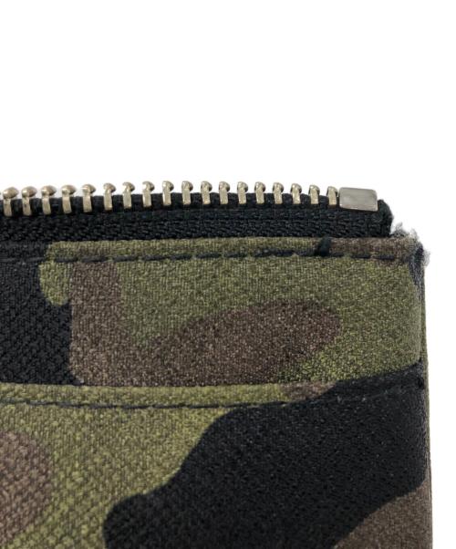 PELLE MORBIDA（ペッレモルビダ）PELLE MORBIDA (ペッレモルビダ) カモ柄クラッチバッグ カーキの古着・服飾アイテム