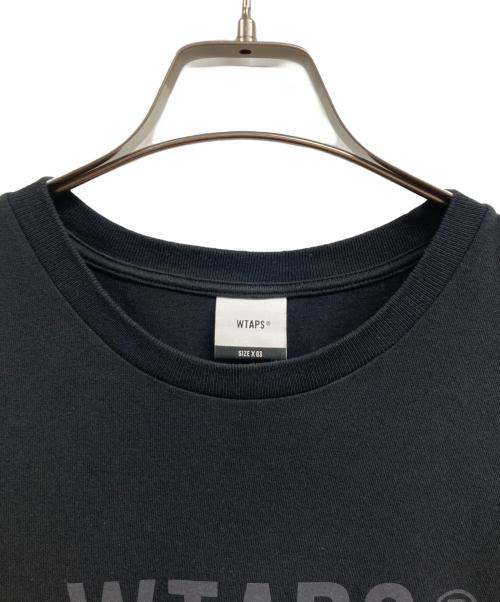 WTAPS（ダブルタップス）WTAPS (ダブルタップス) 23SS COLLEGE SS TEE ブラック サイズ:03の古着・服飾アイテム