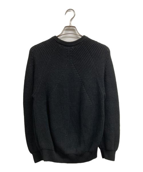 BATONER（バトナ―）BATONER (バトナ―) SIGNATURE CREWNECK KNIT ブラック サイズ:1の古着・服飾アイテム