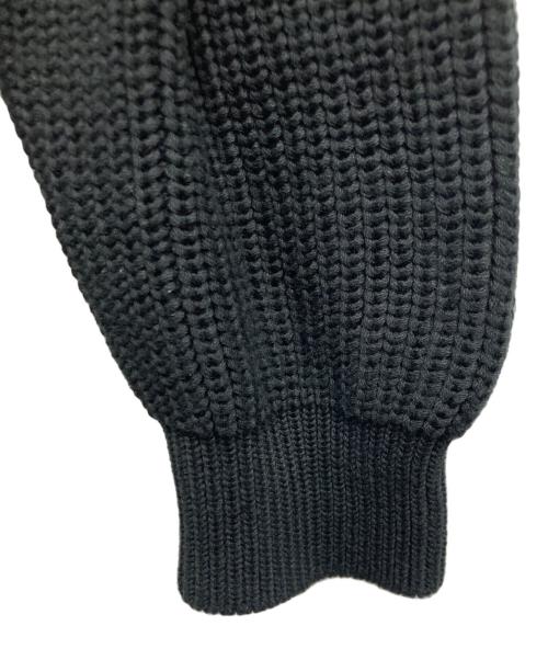 BATONER（バトナ―）BATONER (バトナ―) SIGNATURE CREWNECK KNIT ブラック サイズ:1の古着・服飾アイテム