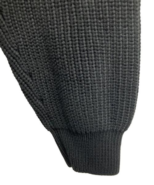 BATONER（バトナ―）BATONER (バトナ―) SIGNATURE CREWNECK KNIT ブラック サイズ:1の古着・服飾アイテム