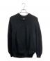 BATONER（バトナ―）の古着「SIGNATURE CREWNECK KNIT」｜ブラック
