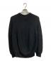 BATONER (バトナ―) SIGNATURE CREWNECK KNIT ブラック サイズ:1：12000円