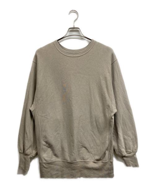 CIOTA（シオタ）CIOTA (シオタ) Crewneck Sweatshirt ベージュ サイズ:5の古着・服飾アイテム