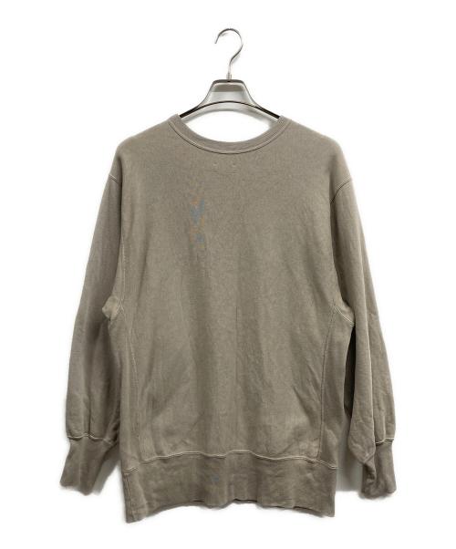 CIOTA（シオタ）CIOTA (シオタ) Crewneck Sweatshirt ベージュ サイズ:5の古着・服飾アイテム