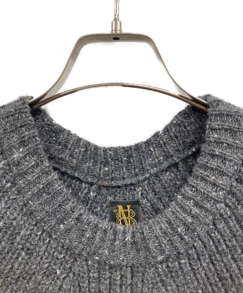 BATONER（バトナ―）BATONER (バトナ―) ONEGAL SIGNATURE CREW NECK グレー サイズ:1の古着・服飾アイテム