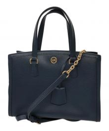 MICHAEL KORS（マイケルコース）の古着「2WAYバッグ/MICHAEL KORSバッグ」｜ネイビー