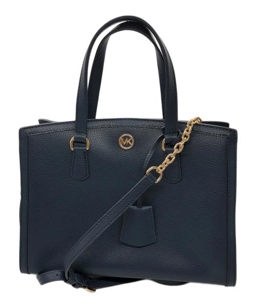 MICHAEL KORS（マイケルコース）MICHAEL KORS (マイケルコース) 2WAYバッグ/MICHAEL KORSバッグ ネイビーの古着・服飾アイテム