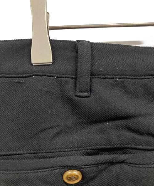 COMME des GARCONS HOMME PLUS（コムデギャルソンオムプリュス）COMME des GARCONS HOMME PLUS (コムデギャルソンオムプリュス) パッチワーク縮絨パンツ ブラック サイズ:Mの古着・服飾アイテム