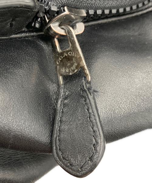 COACH（コーチ）COACH (コーチ) レザーバックパック ブラックの古着・服飾アイテム