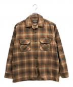 PENDLETONペンドルトン）の古着「PLAID BOARD SHIRT」｜ブラウン