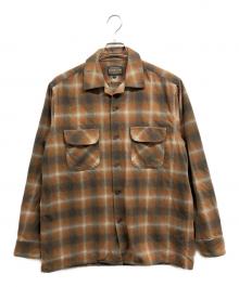 PENDLETON（ペンドルトン）の古着「PLAID BOARD SHIRT」｜ブラウン