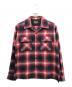 PENDLETON（ペンドルトン）の古着「チェックネルシャツ」｜レッド