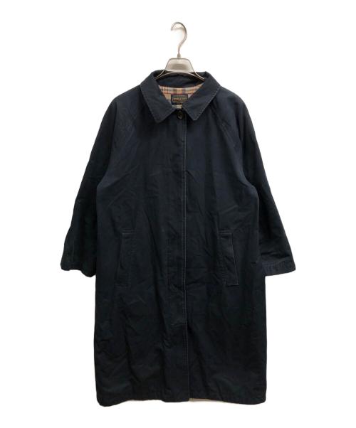 PENDLETON（ペンドルトン）PENDLETON (ペンドルトン) FREAK'S STORE (フリークスストア) ステンカラーコート/PENDLETON/FREAK'S STORE ネイビー サイズ:FREEの古着・服飾アイテム